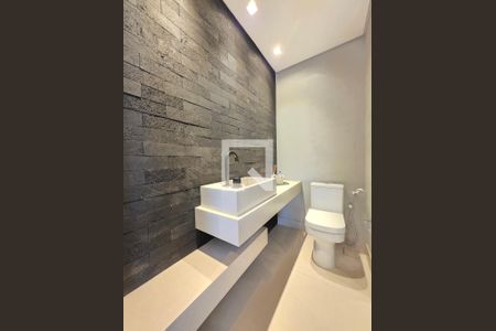 Lavabo sala de casa de condomínio à venda com 4 quartos, 453m² em Alphaville Nova Lima, Nova Lima