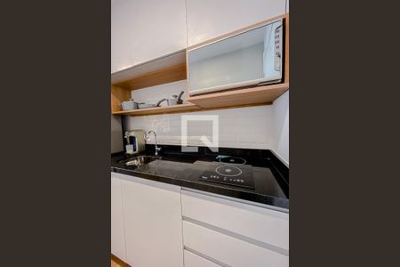 Studio à venda com 27m², 1 quarto e sem vagaCozinha