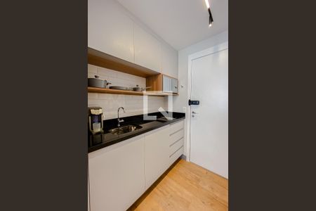 Studio à venda com 27m², 1 quarto e sem vagaCozinha
