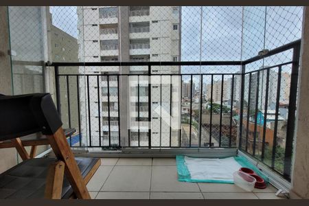 Sacada de apartamento à venda com 2 quartos, 48m² em Vila Valparaíso, Santo André