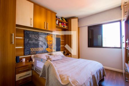 Quarto 1 - Suíte de apartamento para alugar com 3 quartos, 86m² em Vila Valparaiso, Santo André