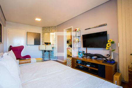 Sala de apartamento para alugar com 3 quartos, 86m² em Vila Valparaiso, Santo André