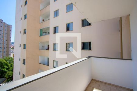 Varanda da sala de apartamento para alugar com 2 quartos, 62m² em Vila Floresta, Santo André