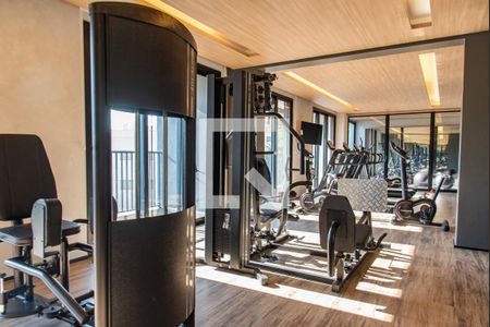 Studio para alugar com 22m², 1 quarto e sem vagaAcademia