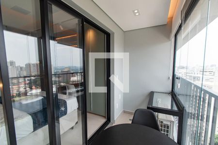 Studio para alugar com 22m², 1 quarto e sem vagaVaranda