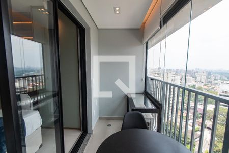 Studio para alugar com 22m², 1 quarto e sem vagaVaranda