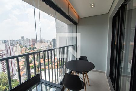 Studio para alugar com 22m², 1 quarto e sem vagaVaranda