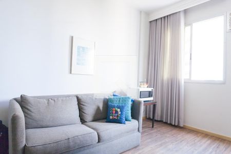 sala de apartamento à venda com 1 quarto, 36m² em Vila da Serra, Nova Lima
