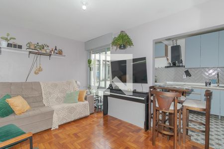 Sala de apartamento à venda com 2 quartos, 56m² em Passo D’areia, Porto Alegre