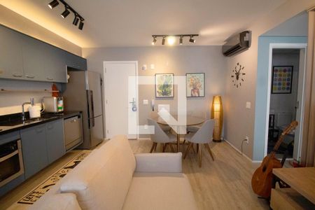 Apartamento à venda com 53m², 1 quarto e 2 vagas Apartamento à venda com 53m², 1 quarto e 2 vagasSala