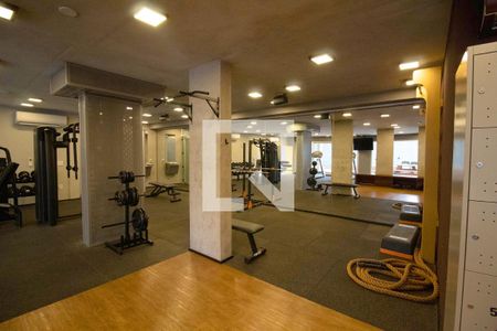 Apartamento à venda com 53m², 1 quarto e 2 vagas Apartamento à venda com 53m², 1 quarto e 2 vagasÁrea comum - Academia