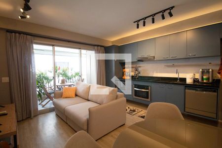 Apartamento à venda com 53m², 1 quarto e 2 vagas Apartamento à venda com 53m², 1 quarto e 2 vagasSala