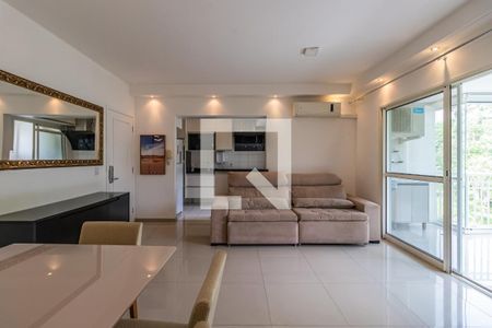 Sala de apartamento para alugar com 2 quartos, 81m² em Tamboré, Santana de Parnaíba
