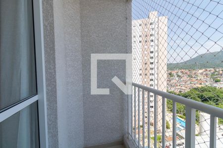 Varanda da Sala de apartamento para alugar com 2 quartos, 49m² em Vila Pirituba, São Paulo