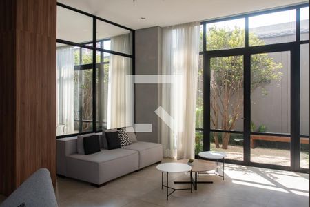 Studio para alugar com 26m², 1 quarto e sem vaga Studio para alugar com 26m², 1 quarto e sem vagaÁrea comum - Cowrking