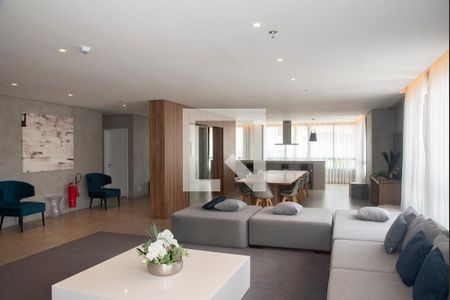 Studio para alugar com 26m², 1 quarto e sem vaga Studio para alugar com 26m², 1 quarto e sem vagaÁrea comum - Salão de festas