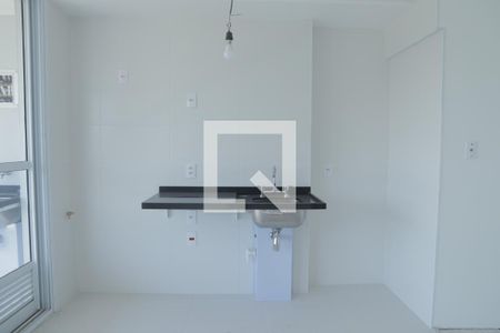 Sala/Cozinha de apartamento à venda com 1 quarto, 52m² em Vila Clementino, São Paulo