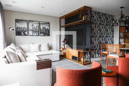 Sala de apartamento para alugar com 2 quartos, 90m² em Cidade Monções, São Paulo