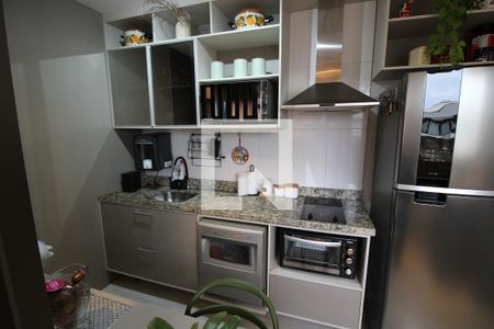 Sala/Cozinha de apartamento à venda com 1 quarto, 32m² em Vila Dom Pedro Ii, São Paulo