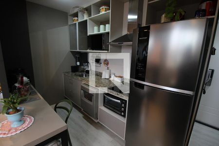 Sala/Cozinha de apartamento à venda com 1 quarto, 32m² em Vila Dom Pedro Ii, São Paulo
