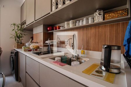 Apartamento para alugar com 32m², 1 quarto e sem vagaDetalhe cozinha