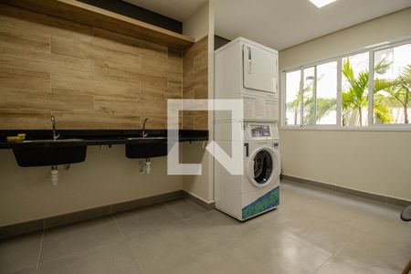 Apartamento para alugar com 32m², 1 quarto e sem vagaLavanderia