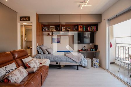 Quarto - Sala - Cozinha de apartamento à venda com 1 quarto, 32m² em Vila Mariana, São Paulo