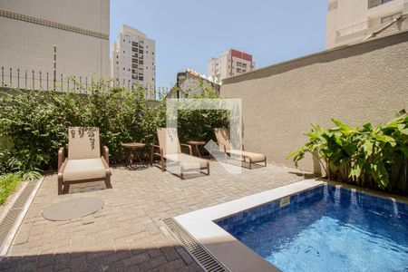 Apartamento para alugar com 32m², 1 quarto e sem vagaÁrea comum - Piscina