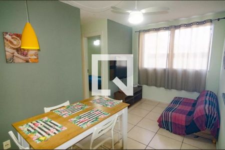 Sala de apartamento para alugar com 1 quarto, 60m² em Jardim Primavera, Duque de Caxias