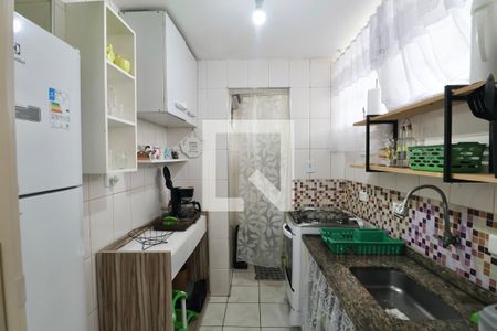 Cozinha de apartamento para alugar com 1 quarto, 62m² em Centro, Guarujá