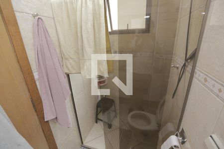 Banheiro da Suíte de apartamento à venda com 3 quartos, 85m² em Novo Eldorado, Contagem