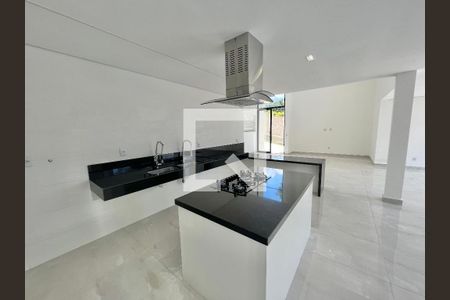 Cozinha de casa de condomínio à venda com 4 quartos, 502m² em Alphaville, Nova Lima