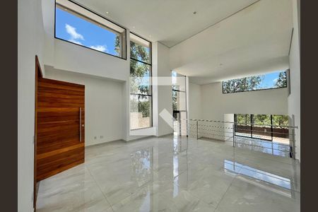 Sala de casa de condomínio à venda com 4 quartos, 502m² em Alphaville, Nova Lima