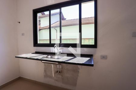 Kitnet - cozinha de kitnet/studio para alugar com 1 quarto, 32m² em Granja Viana, Cotia