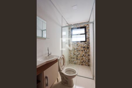 Kitnet - banheiro de kitnet/studio para alugar com 1 quarto, 32m² em Granja Viana, Cotia