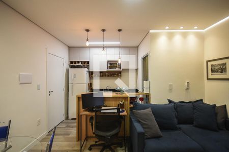Sala de apartamento para alugar com 1 quarto, 40m² em Vila Andrade, São Paulo