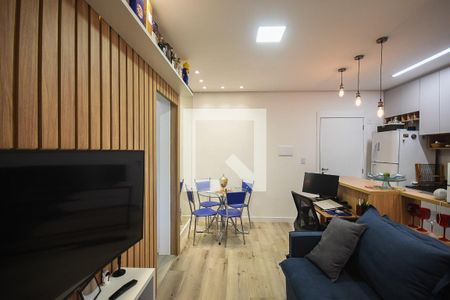 Sala de apartamento para alugar com 1 quarto, 40m² em Vila Andrade, São Paulo