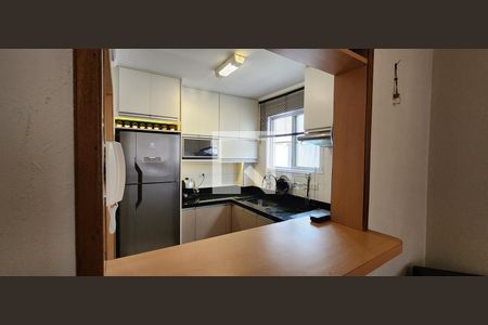 Apartamento para alugar com 62m², 1 quarto e sem vagaDetalhe da cozinha