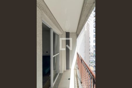 Varanda do Studio de kitnet/studio para alugar com 1 quarto, 30m² em Centro Histórico de São Paulo, São Paulo