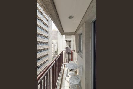 Varanda do Studio de kitnet/studio para alugar com 1 quarto, 30m² em Centro Histórico de São Paulo, São Paulo