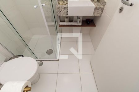 Banheiro de kitnet/studio para alugar com 1 quarto, 30m² em Centro Histórico de São Paulo, São Paulo