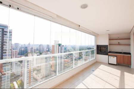 Varanda da Sala de apartamento para alugar com 3 quartos, 140m² em Pinheiros, São Paulo