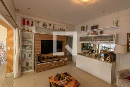 Sala de Estar de apartamento à venda com 3 quartos, 140m² em Jardim Belo Horizonte, Campinas