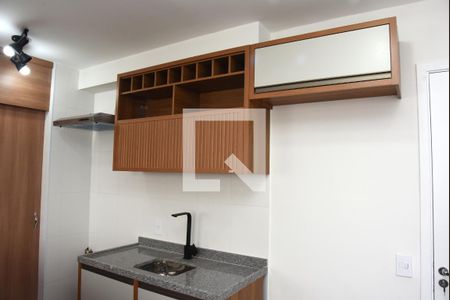 Sala/Cozinha de apartamento para alugar com 1 quarto, 34m² em Jardim Taquaral, São Paulo