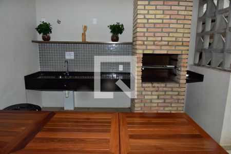 Área comum - Churrasqueira de apartamento à venda com 1 quarto, 34m² em Jardim Taquaral, São Paulo