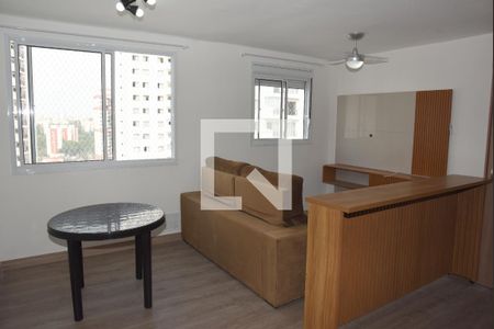 Sala/Cozinha de apartamento para alugar com 1 quarto, 34m² em Jardim Taquaral, São Paulo