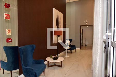 Hall social de apartamento à venda com 1 quarto, 34m² em Jardim Taquaral, São Paulo