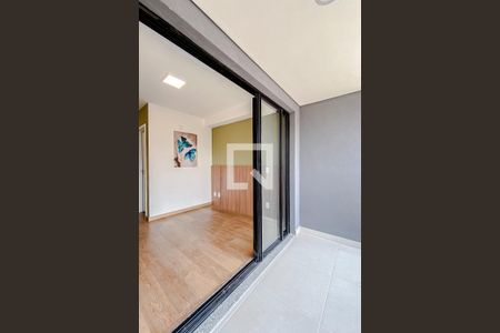 Varanda da Sala de apartamento para alugar com 1 quarto, 23m² em Vila Mariana, São Paulo