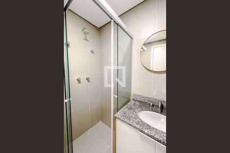 Banheiro de apartamento para alugar com 1 quarto, 23m² em Vila Mariana, São Paulo