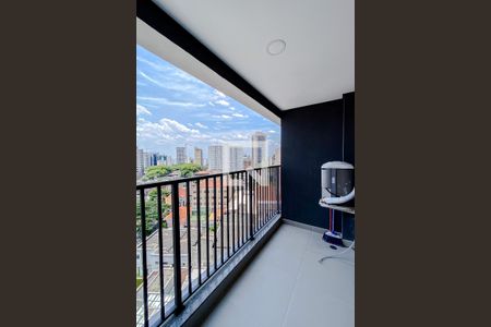 Varanda da Sala de apartamento para alugar com 1 quarto, 23m² em Vila Mariana, São Paulo
